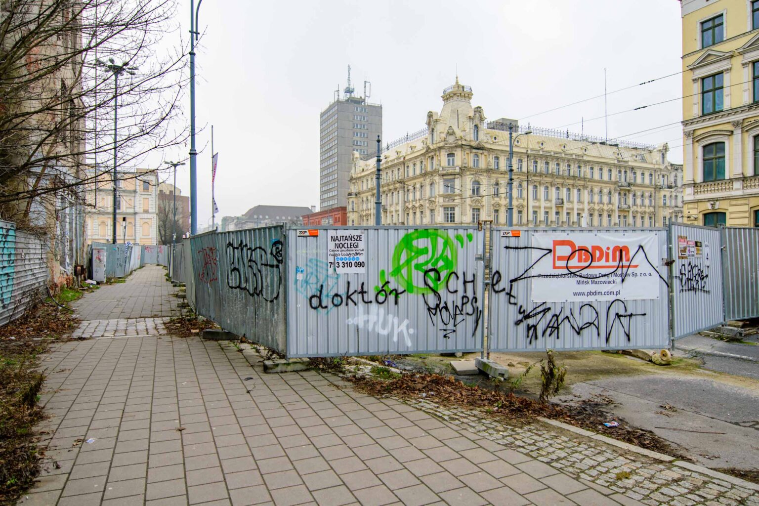Skrzyzowanie Zielona Kosciuszki Zachodnia Budowa Tunelu Srednicowego fot Sebastian Szwajkowski 1