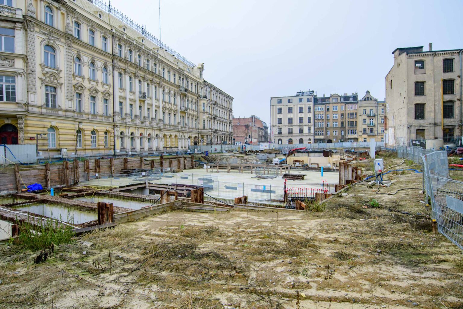 Skrzyzowanie Zielona Kosciuszki Zachodnia Budowa Tunelu Srednicowego fot Sebastian Szwajkowski 3