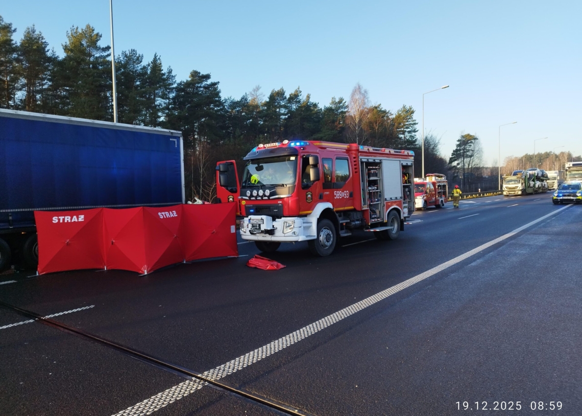 Śmiertelny wypadek w Leonowie. Zginął 40-latek 1 Śmiertelny wypadek w Leonowie