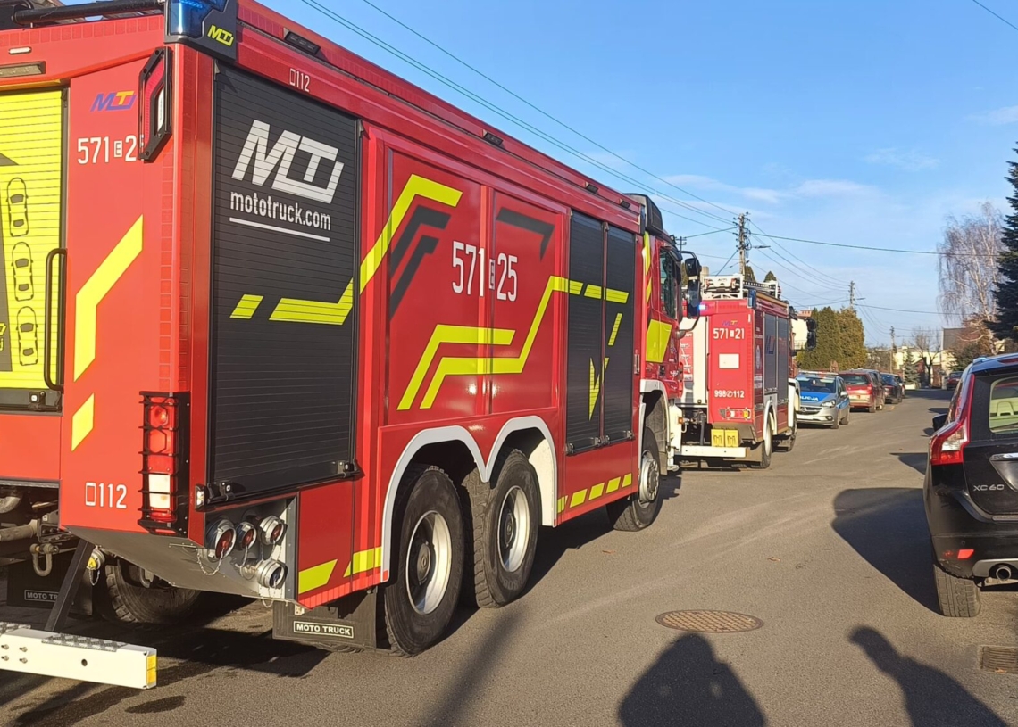 Wybuch gazu w Zduńskiej Woli. 8 osób w środku budynku wielorodzinnego