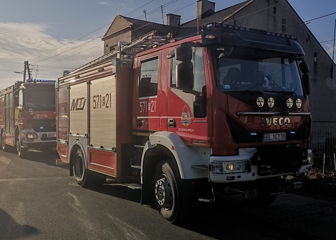 Wybuch gazu w Zduńskiej Woli. 8 osób w środku budynku wielorodzinnego
