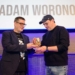Adam Woronowicz z nagrodą, fot. S. Szwajkowski