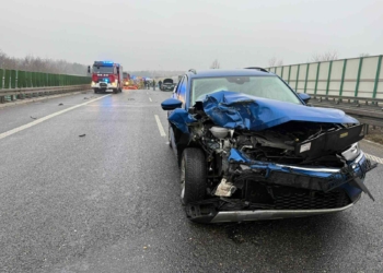 Czarny dzień na drogach w Łódzkiem. Karambol, wypadki, kolizje... 5 Czarny dzień na drogach w Łódzkiem