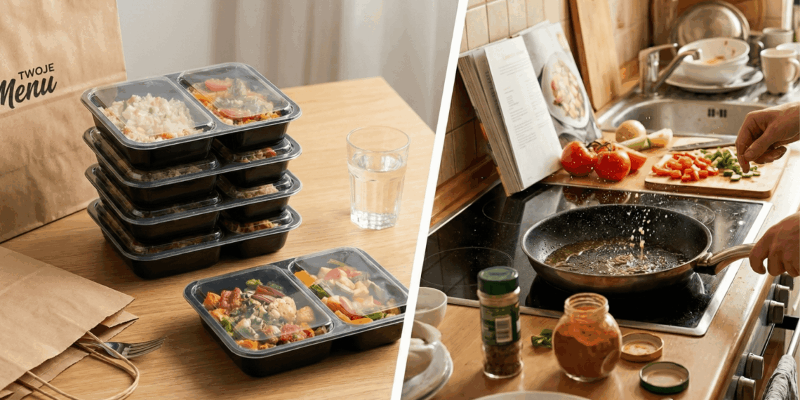 Gotowanie vs. dieta pudełkowa. Kiedy "luksus" staje się oszczędnością? 1 Gotowanie vs. dieta pudełkowa. Kiedy "luksus" staje się oszczędnością?
