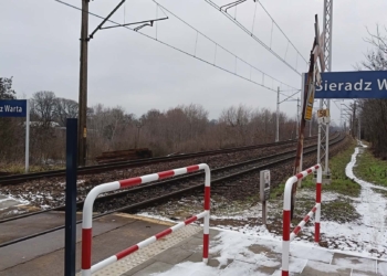 Będzie bezpieczniej i ładniej. Remont przystanku kolejowego Sieradz Warta dobiegł końca