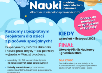 „Bąbelki i Chmurki Nauki – mobilne laboratorium naukowe