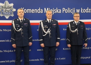 Policja w Łodzi ma nowego komendanta. Ostatnio pełnił służbę w Zgierzu