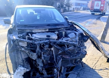 Pijana wjechała w tira. Grozi jej do 3 lat więzienia