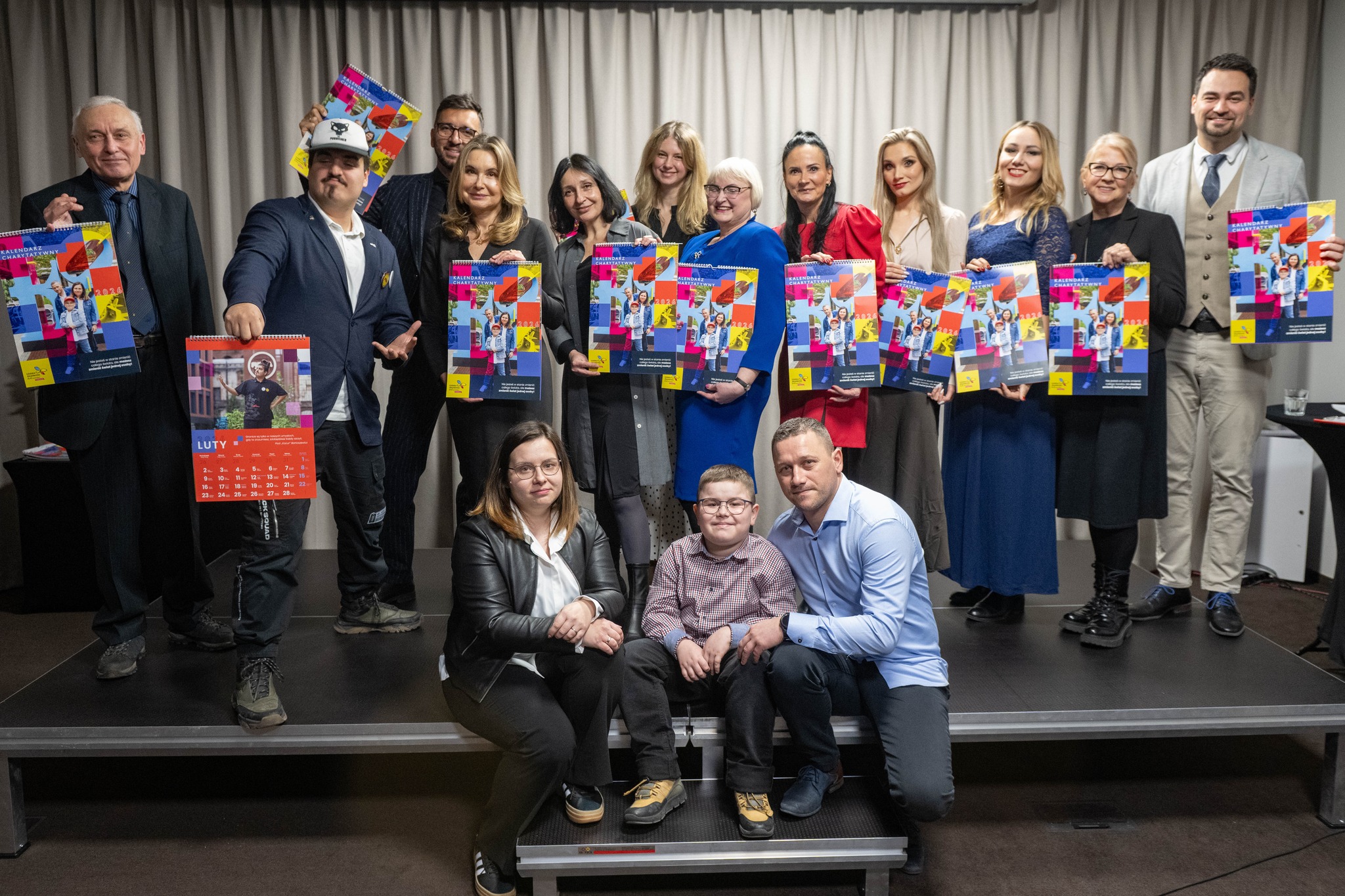 Kalendarz charytatywny dla chorego Franka. Wśród uczestników nasza redakcyjna koleżanka Iza Berkowska