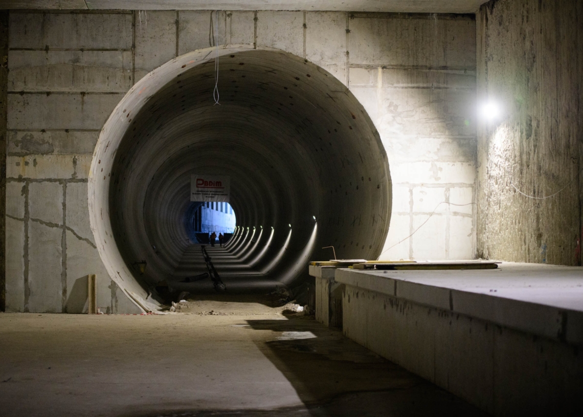 Tunel pod Łodzią, fot. S. Szwajkowski