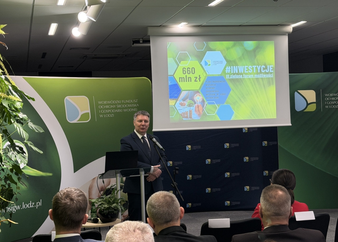 WFOŚiGW podsumowuje 2025 rok. 460 milionów złotych na energię i wodę