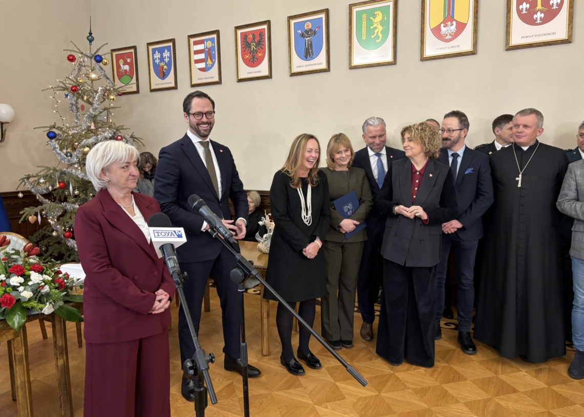 Noworoczne spotkanie w Urządzie Wojewódzkim. Życzenia od prezydent, marszałek i wojewody