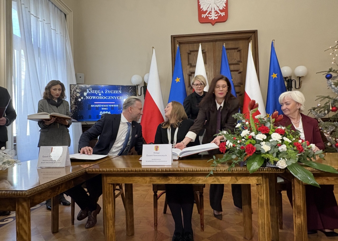 Noworoczne spotkanie w Urządzie Wojewódzkim. Życzenia od prezydent, marszałek i wojewody