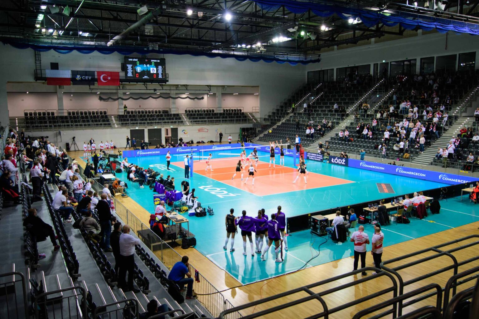 ŁKS Commercecon Łódź – Ankara Zeren Spor Kulubu fot Sebstian Szwajkowski LKS Commercecon Lodz – Ankara Zeren Spor Kulubu fot Sebstian Szwajkowski