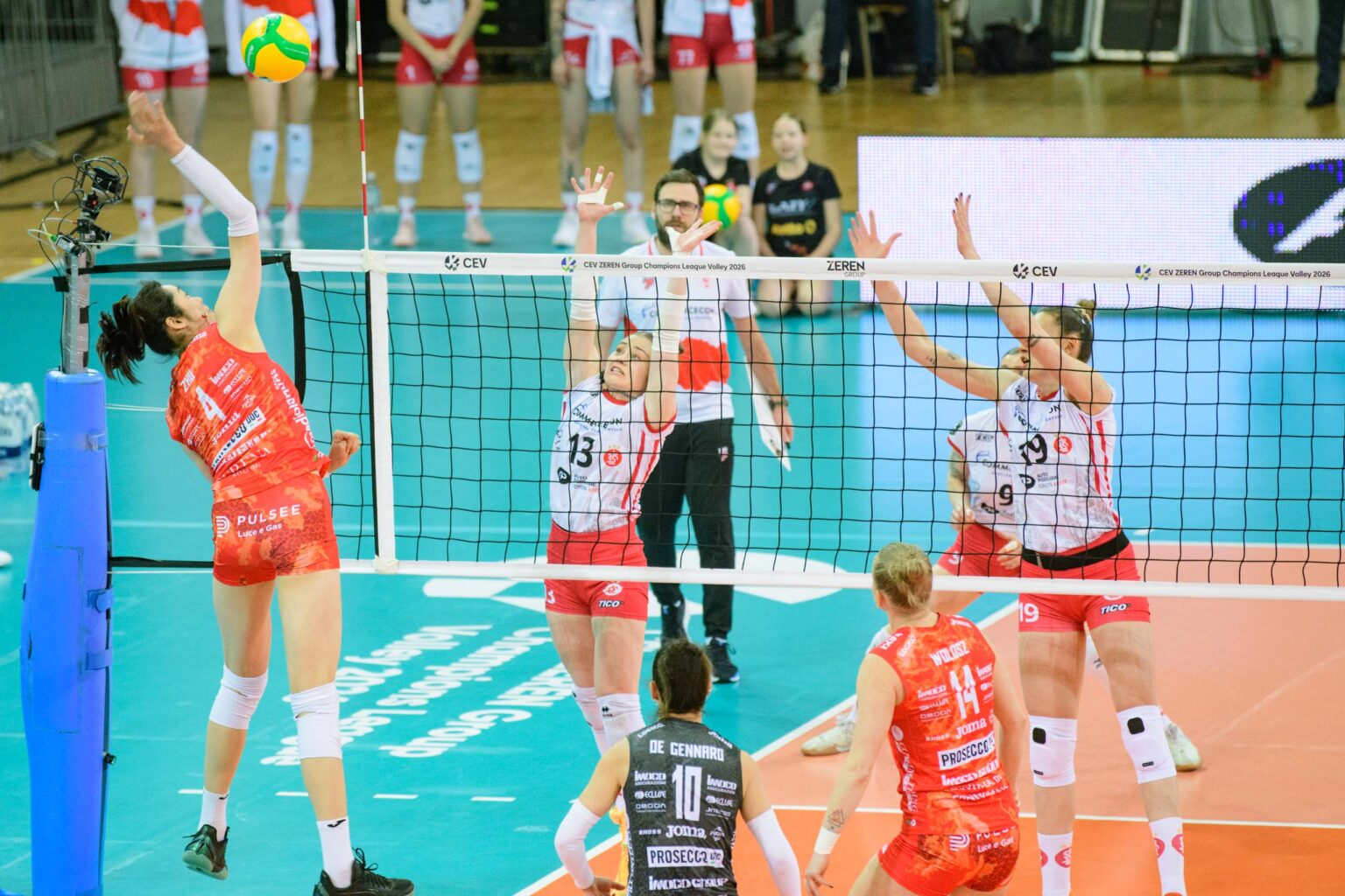 LKS Commercecon Lodz – Imoco Conegliano fot Sebastian Szwajkowski 5