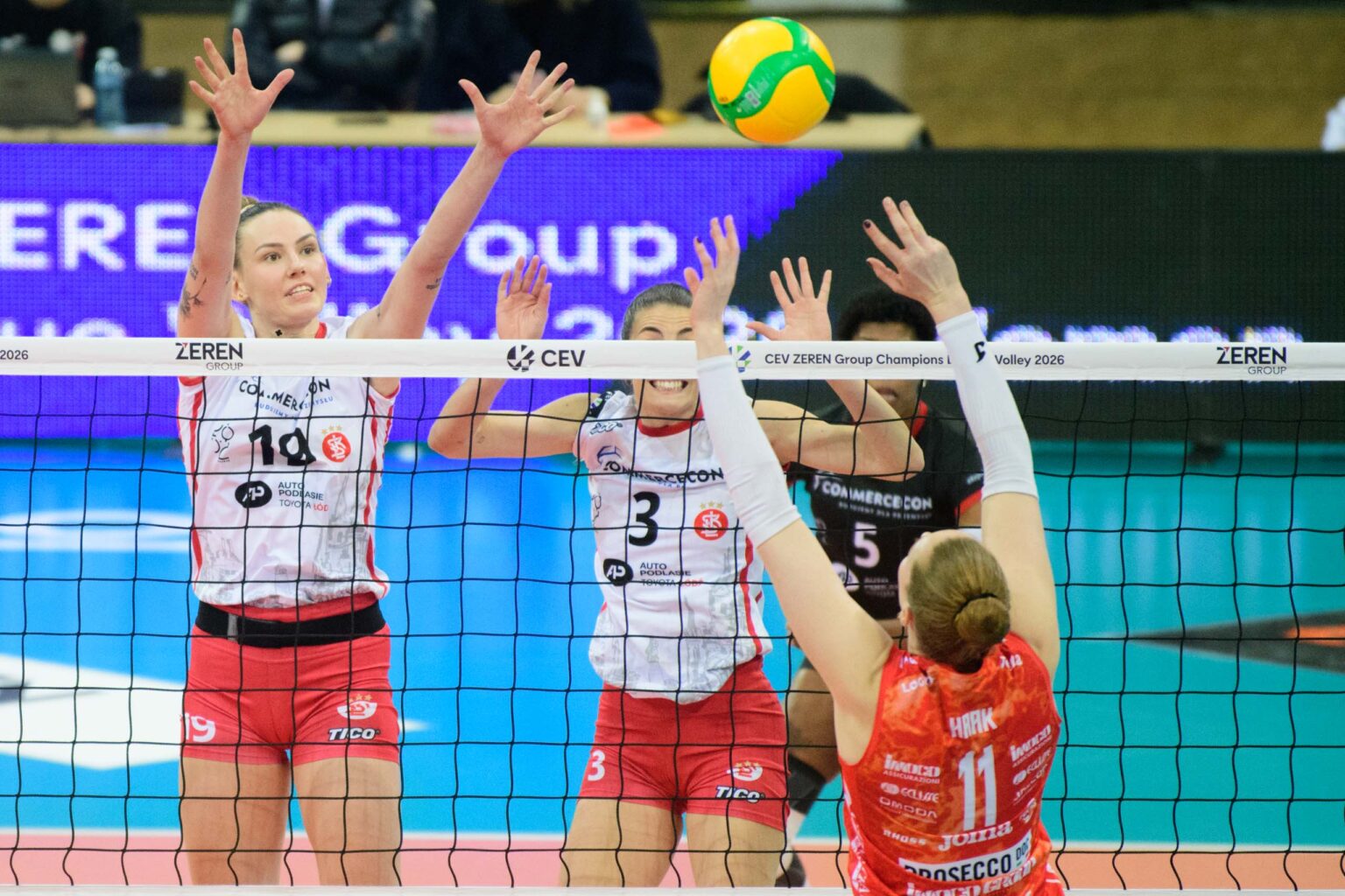 LKS Commercecon Lodz – Imoco Conegliano fot Sebastian Szwajkowski 6