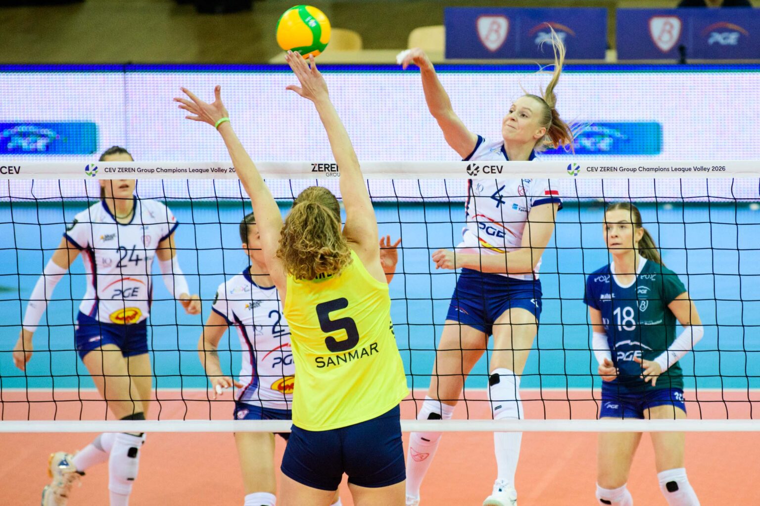 Liga Mistrzyn Budowlani Lodz Fenerbahce Stambul fot Sebstian Szwajkowski 7