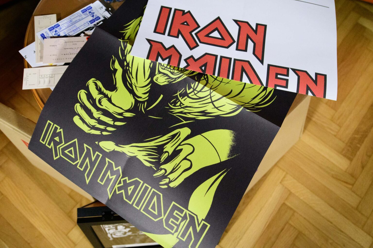 Premiera Ksiazki o Iron Maiden w Radiu Lodz fot Sebastian Szwajkowski