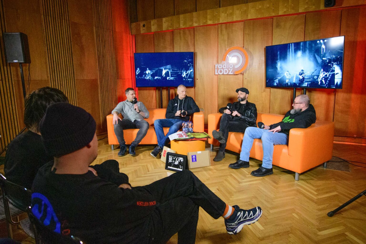 Premiera Ksiazki o Iron Maiden w Radiu Lodz fot Sebastian Szwajkowski 2