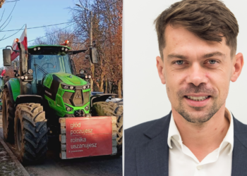 Rolnicy z województwa łódzkiego nie zawieszają protestów. Poseł KO i były wiceminister rolnictwa Michał Kołodziejczak porannym gościem Radia Łódź