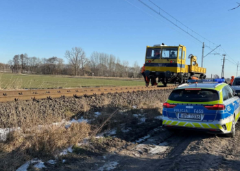 Wypadek na przejeździe kolejowym w gminie Biała