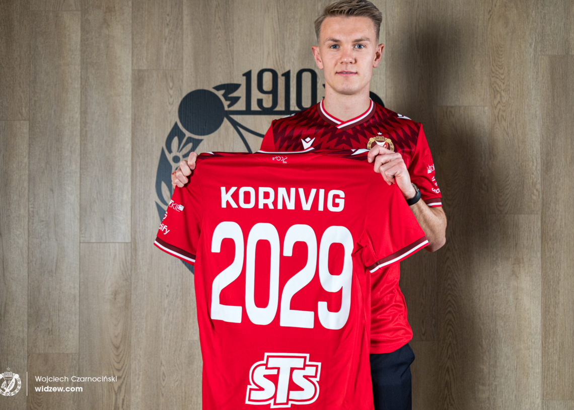 Emil Kornvig nowym piłkarzem Widzewa
