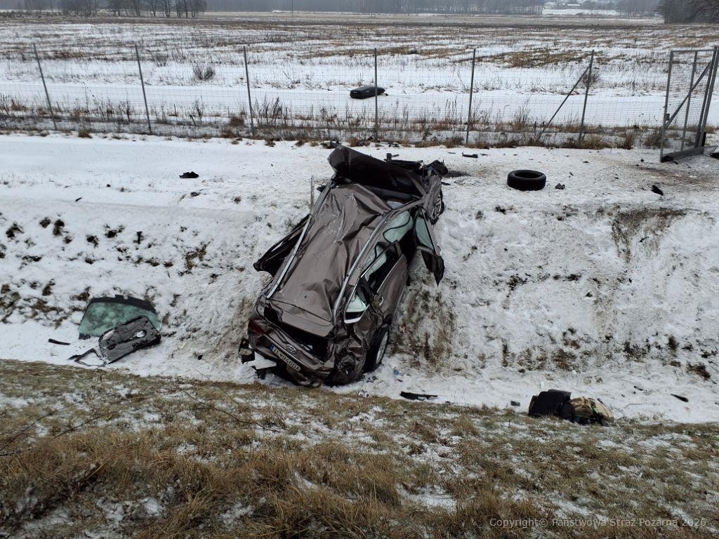 Groźny wypadek na A1. Są utrudnienia