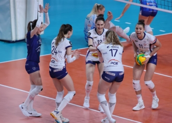 Walka była, ale to znów nie wystarczyło. Igor Gorgonzola Novara - PGE Budowlani Łódź 3:1
