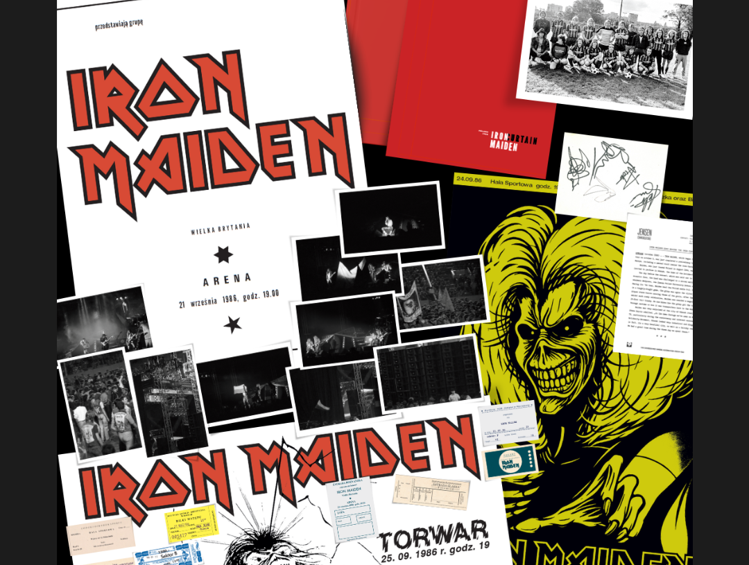 Iron Maiden w Radiu Łódź. Premiera książki o historii koncertów za żelazną kurtyną 1 Iron Maiden w Radiu Łódź. Premiera książki o historii koncertów za żelazną kurtyną