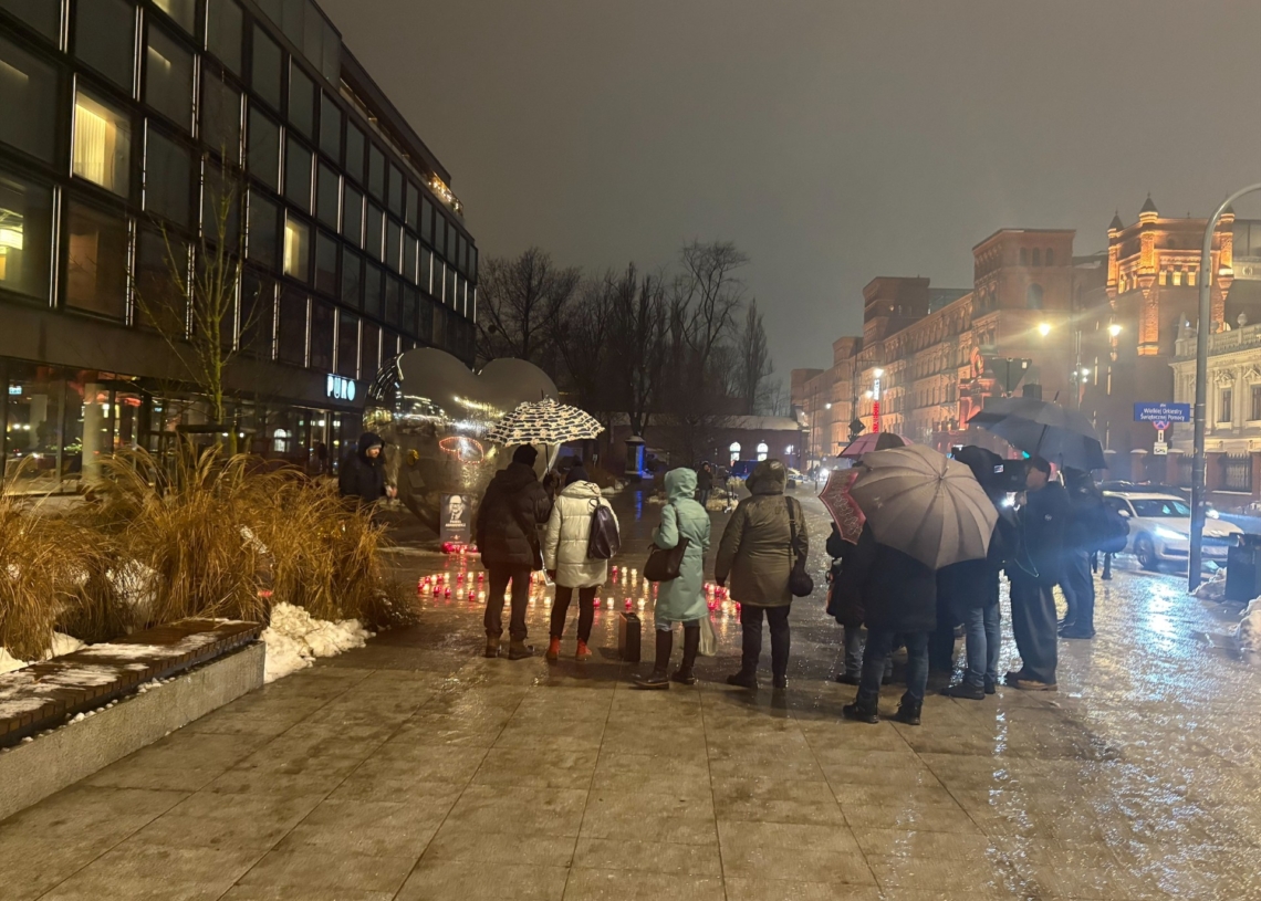 Łódź upamiętniła Pawła Adamowicza. Mija 7 lat od śmierci prezydenta Gdańska