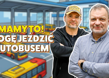 Za kółkiem giganta – radiowiec kierowcą autobusu. Mamy to! Mogę jeździć autobusem!