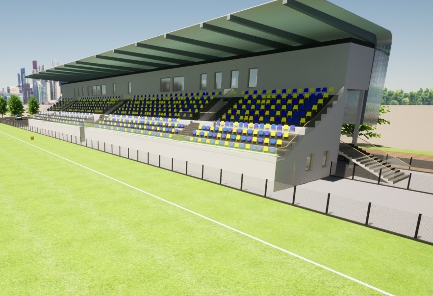 RKS Radomsko czeka na nową trybunę. Kolejny etap modernizacji stadionu 1 RKS Radomsko czeka na nową trybunę. Kolejny etap modernizacji stadionu