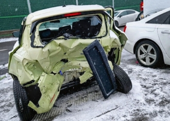 Karambol na A1. Zamknięty odcinek autostrady w rejonie Tuszyna