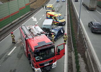 Wypadek na S8. Zablokowana jezdnia w kierunku Warszawy