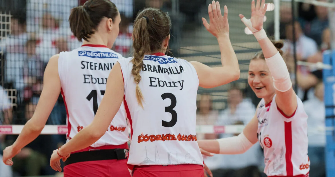 Czwarta wygrana z rzędu Łódzkich Wiewiór. Metalkas Pałac Bydgoszcz - ŁKS Commercecon Łódź 2:3