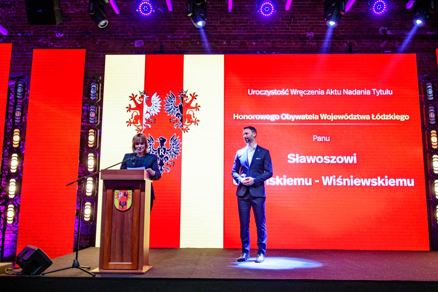 Dr Sławosz Uznański honorowym obywatelem Województwa Łódzkiego fot Sebastian Szwajkowski_4 Dr Slawosz Uznanski honorowym obywatelem Wojewodztwa Lodzkiego fot Sebastian Szwajkowski 4