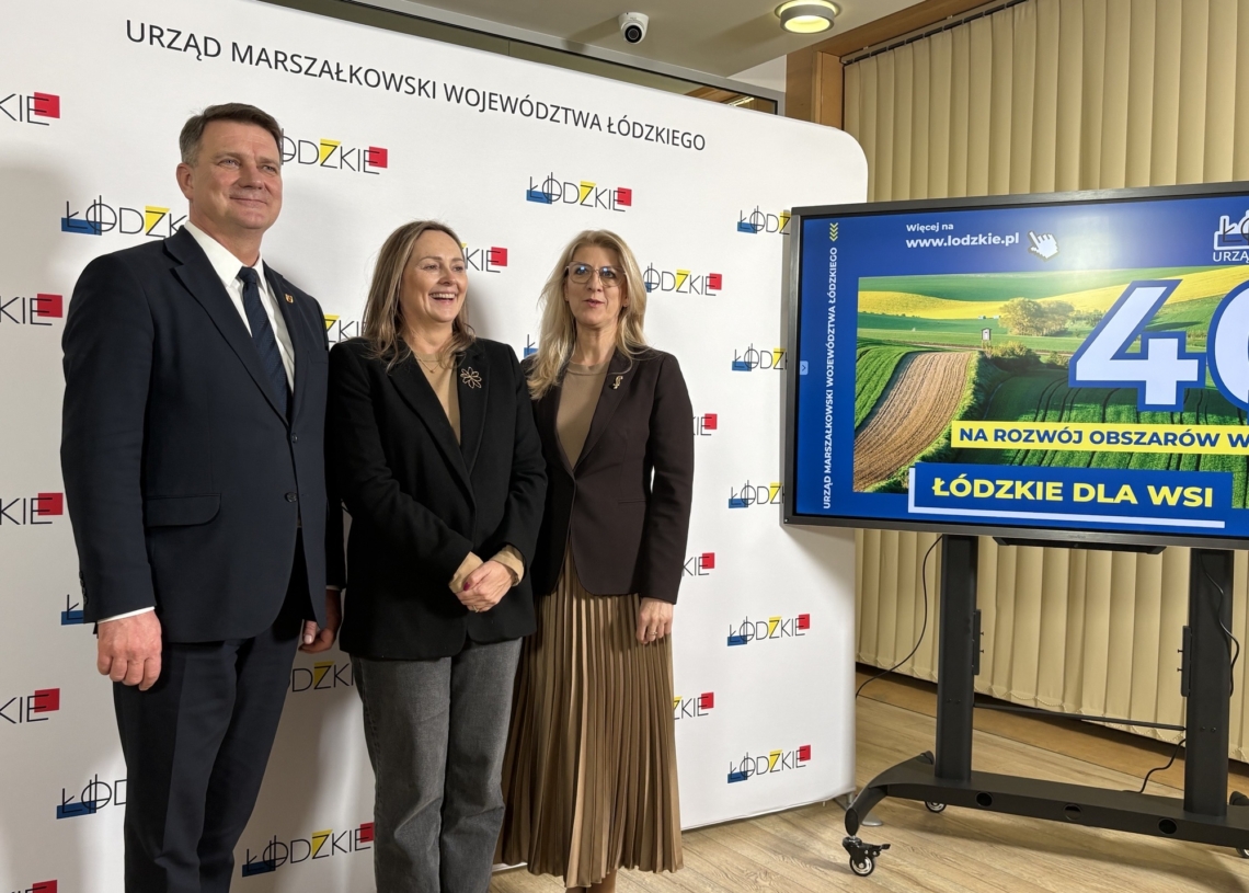 Urząd Marszałkowski przeznacza środki na rozwój wsi. 40 milionów złotych dotacji