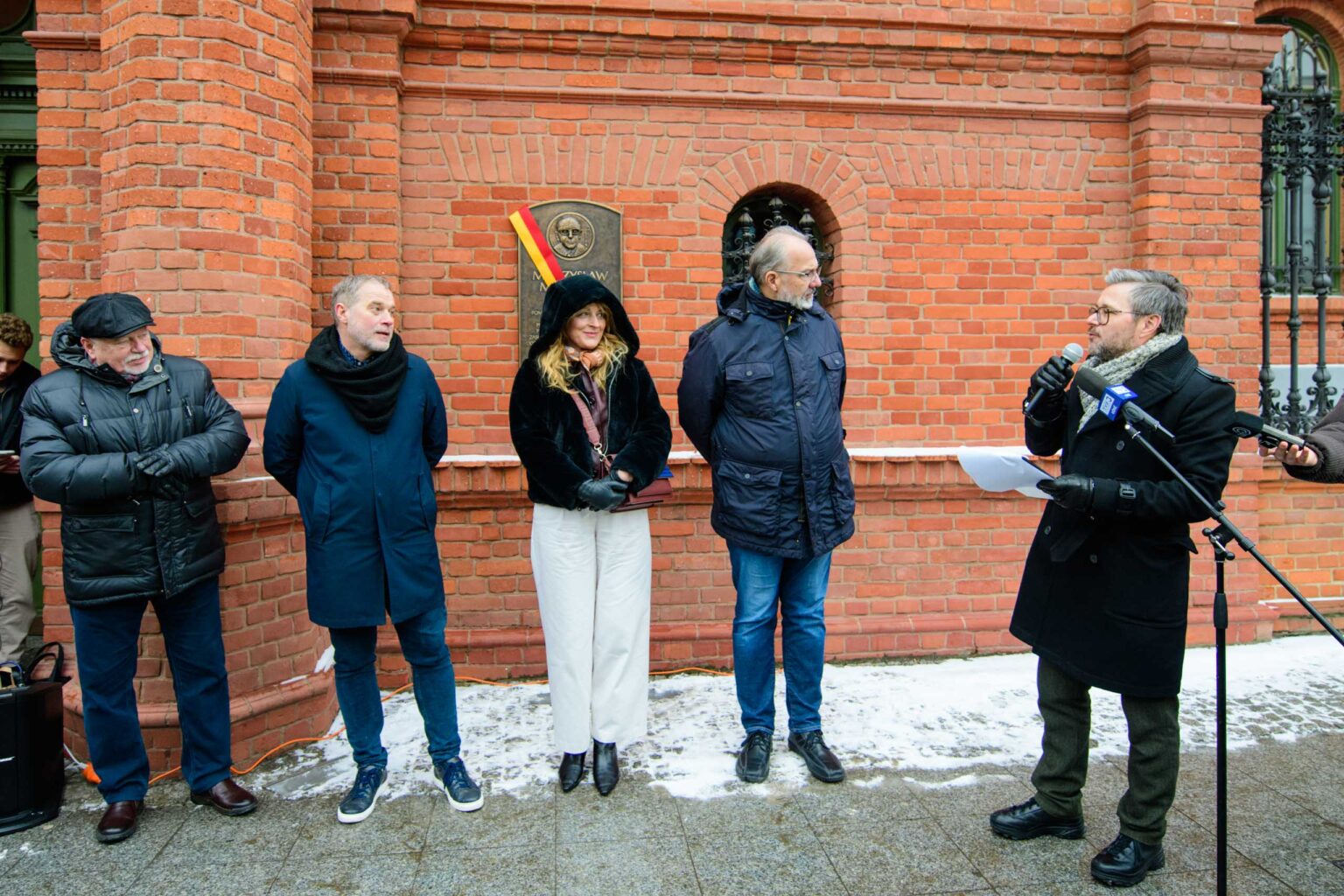 Odsłonięcie tablicy Mieczysława Michalskiego fot Sebastian Szwajkowski_2 Odsloniecie tablicy Mieczyslawa Michalskiego fot Sebastian Szwajkowski 2