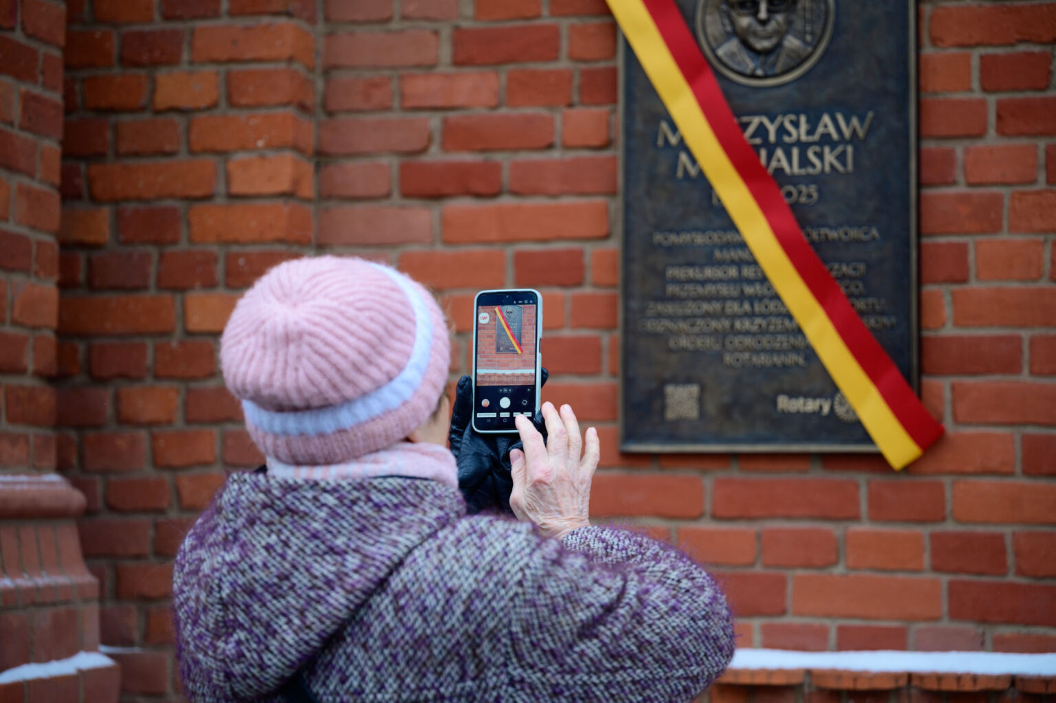Odsłonięcie tablicy Mieczysława Michalskiego fot Sebastian Szwajkowski_8 Odsloniecie tablicy Mieczyslawa Michalskiego fot Sebastian Szwajkowski 8