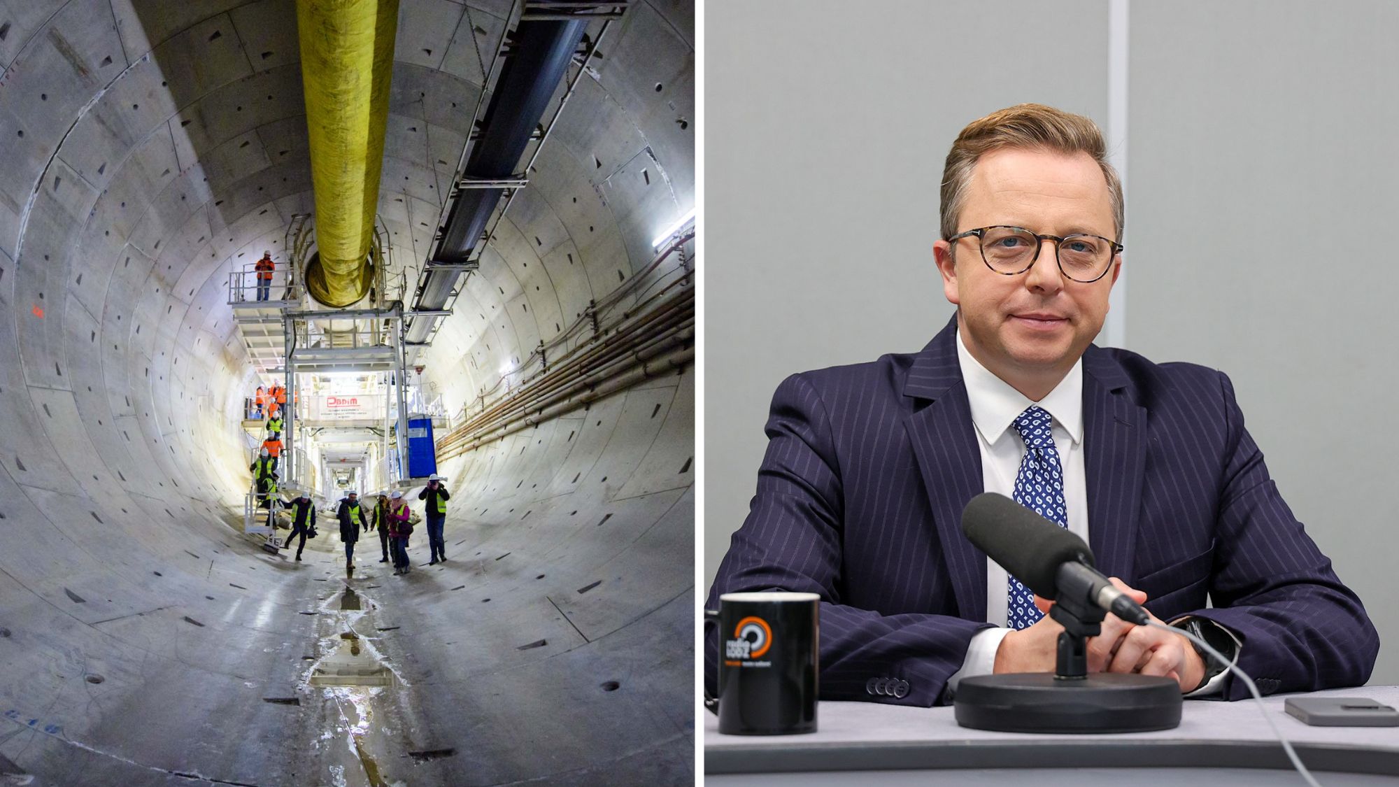 Co dalej z tunelem pod Łodzią? Dariusz Joński: gdyby były 2 poważne firmy, może by się udało