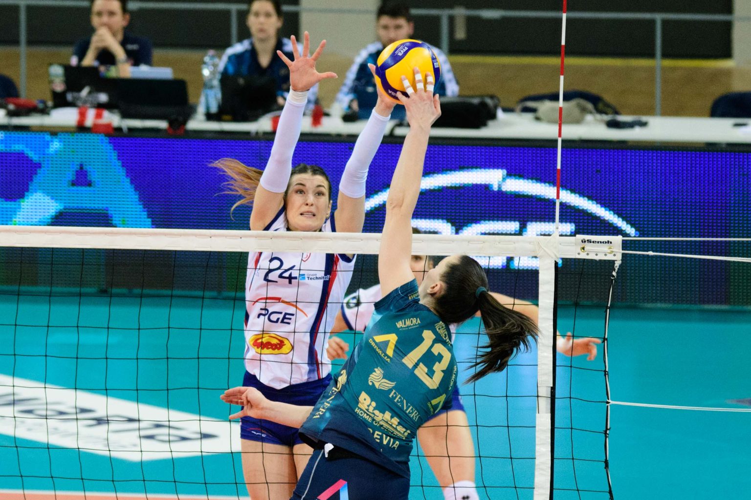 Puchar CEV. PGE Budowlani Lodz – Chieri 76 fot Sebastian Szwajkowski 3