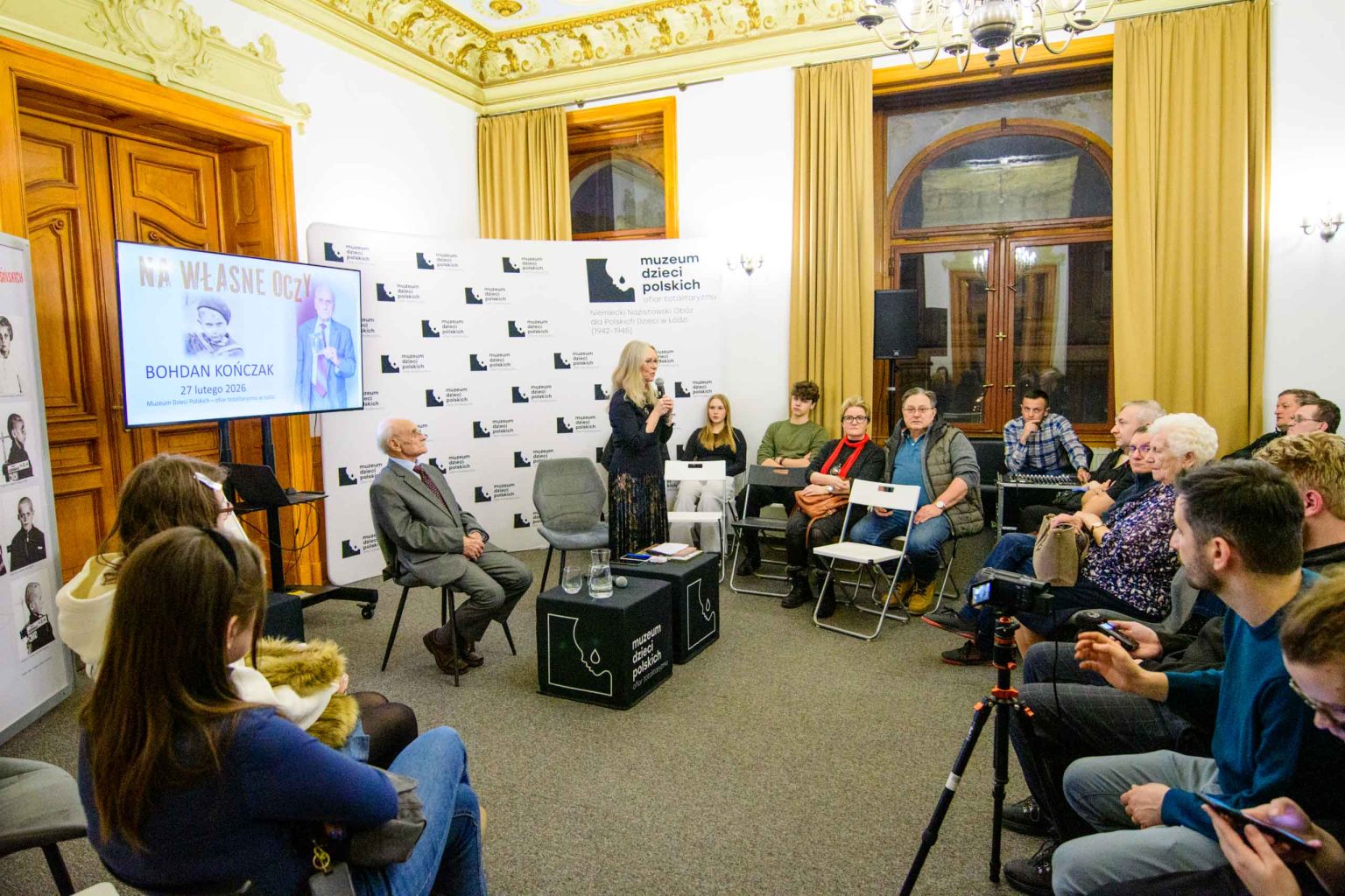 Spotkanie z Bohdanem Konczakiem w Muzeum Dzieci Polskich fot Sebastian Szwajkowski 1