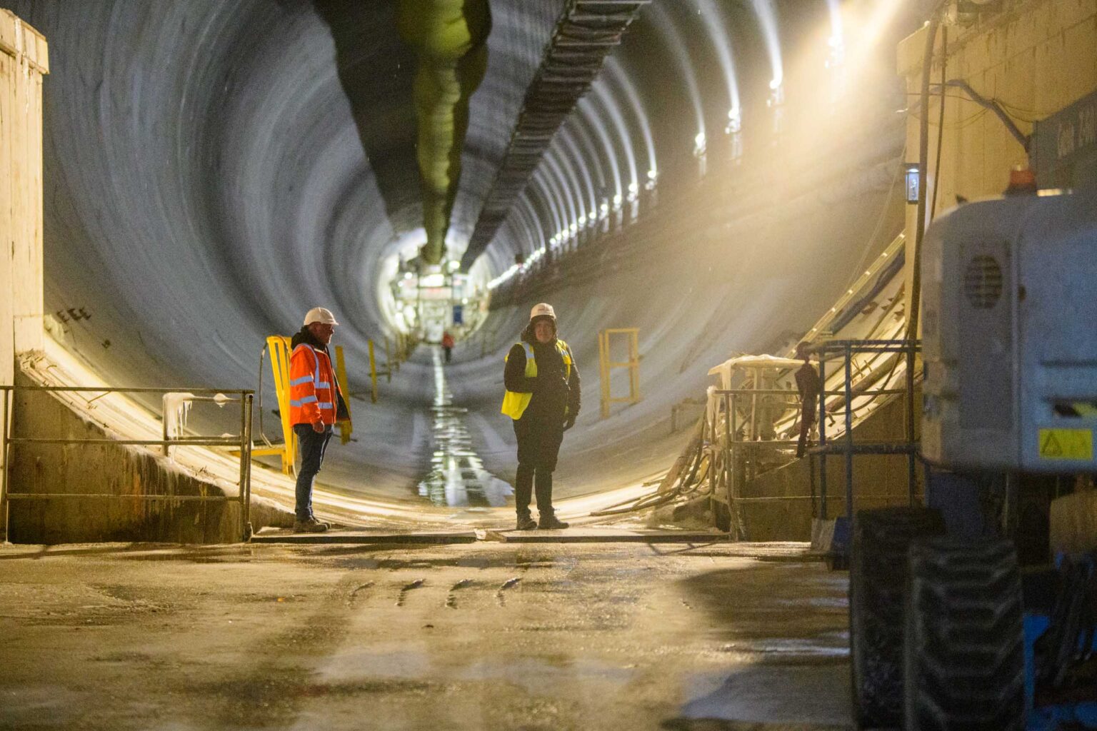 Tunel srednicowy czeka na wznowienie prac fot Sebastian Szwajkowski 1
