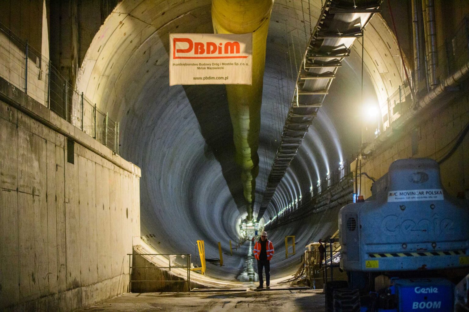 Tunel srednicowy czeka na wznowienie prac fot Sebastian Szwajkowski 2