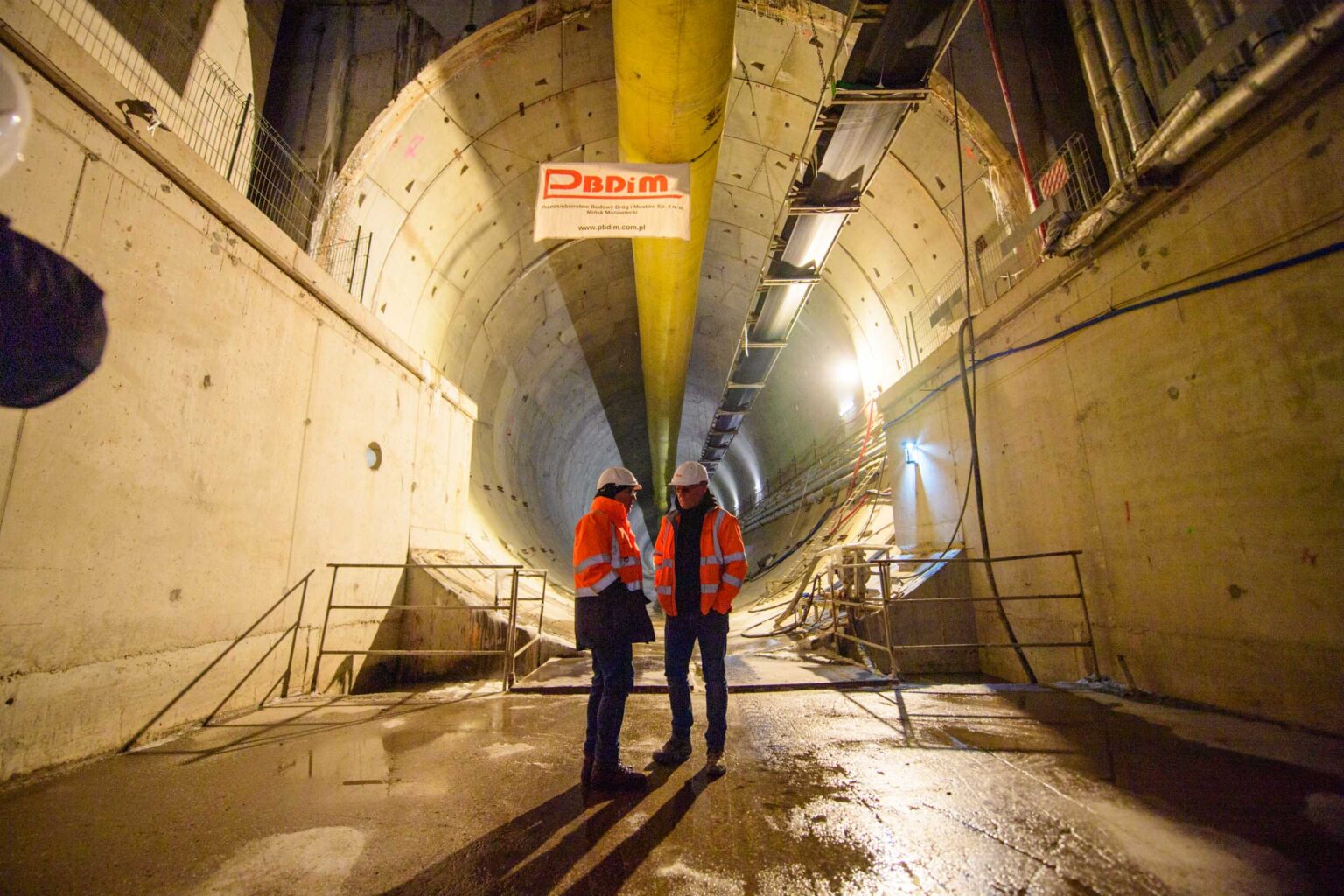 Tunel srednicowy czeka na wznowienie prac fot Sebastian Szwajkowski 3