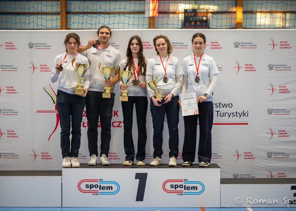 Łucznicy KS Społem Łódź na medal. A nawet 4