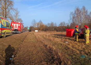 Czarny piątek w Łódzkiem. Zginęła kobieta, nie miała zapiętych pasów