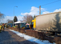Karambol w Bełchatowie. Wśród poszkodowanych pasażerowie autobusu
