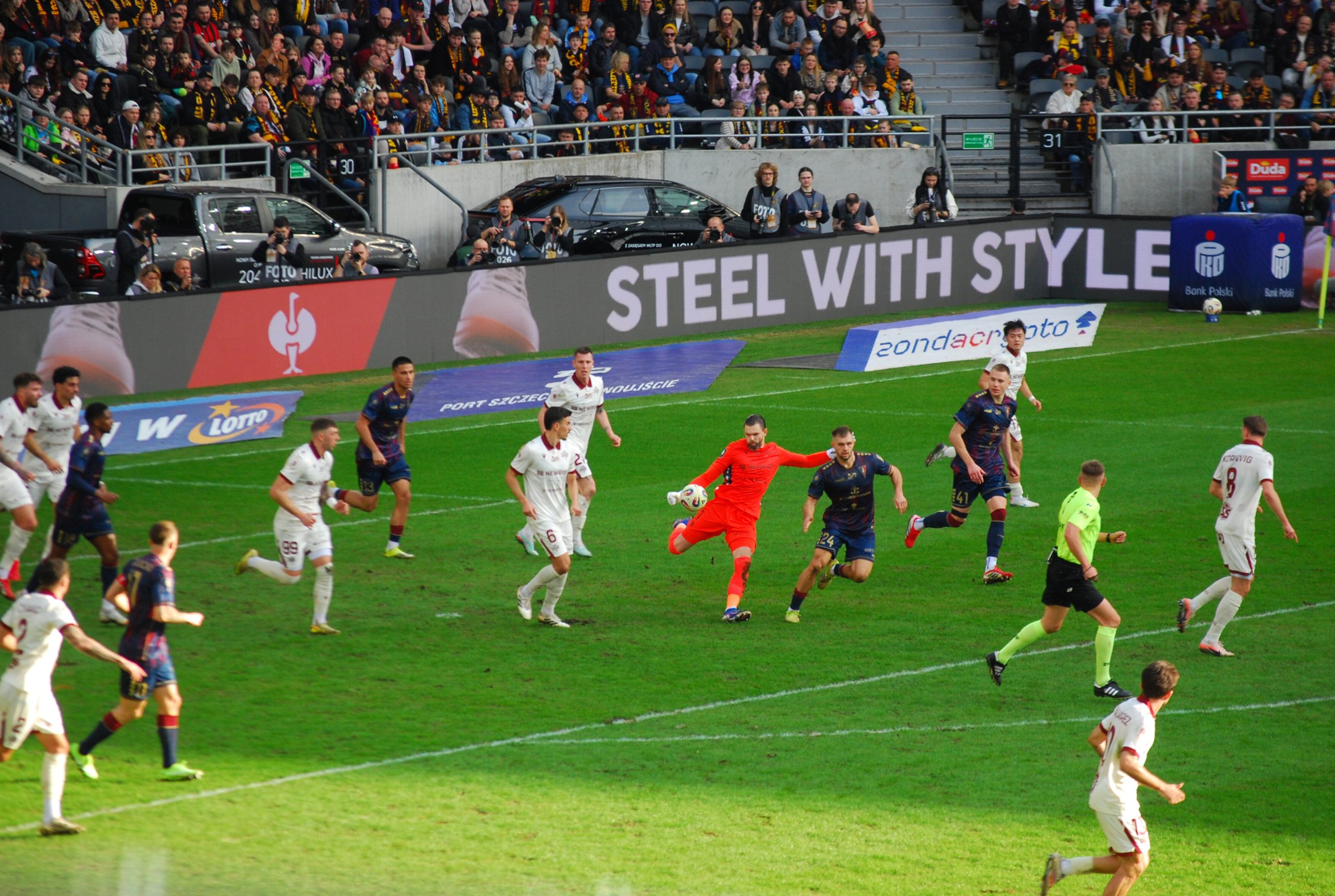 Pogoń Szczecin - Widzew Łódź 1:0. Powtórki z Pucharu Polski nie było [ZDJĘCIA]