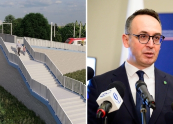 Mieszkańcy Widzewa doczekają się kładki. Minister Dariusz Klimczak: będzie bezpiecznie